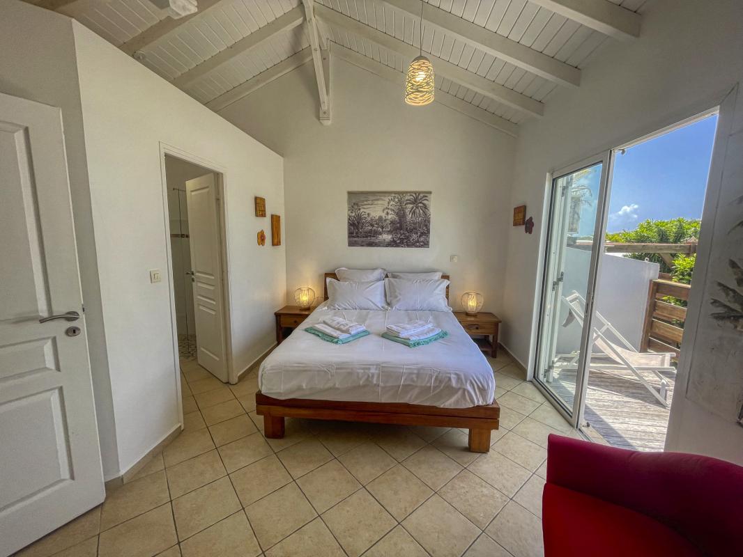 19.Location villa piscine Sainte Anne Guadeloupe_Chambre 2